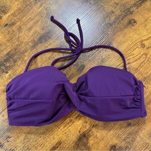 Victoria's Secret Very Sexy Bandeau Twist Bikini Top, Eggplant Purple, 34D